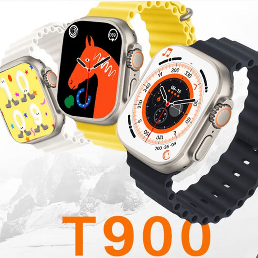 100% Original T900 Ultra 2.09" Big IPS Display Smart Watch
